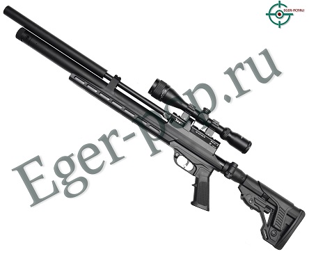 Пневматическая винтовка Jager SP Карабин (6.35 мм, 470 мм, металлическое ложе, складной приклад)